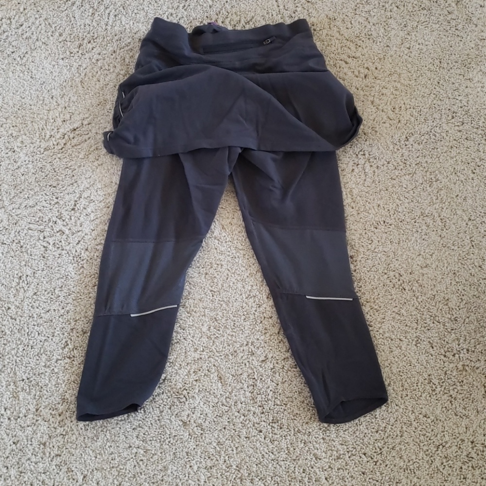 Athleta leggings with Attached Skirt